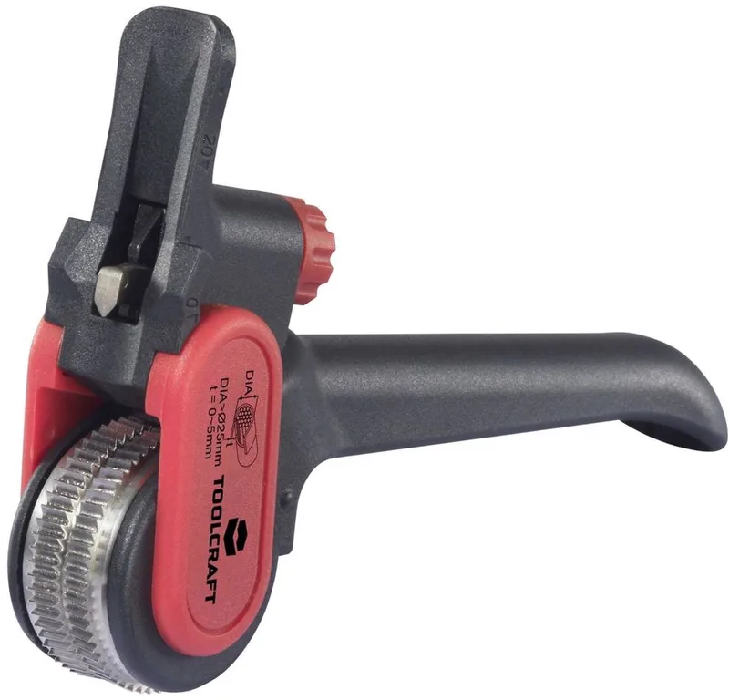 TO-9658965 Ratel-kabelsnijder 25 mm von Toolcraft, Kleurloos – Produktbild 1 von 3
