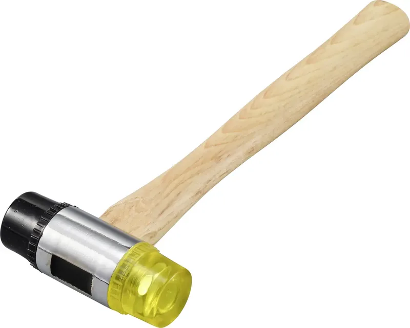 TO-9991029 Rubberen hamer Middelzacht, Middelhard 235 g 260 mm 1 stuk(s) von Toolcraft – Produktbild 1 von 3