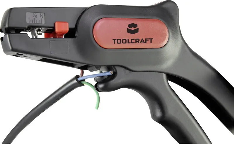 TOOLCRAFT 1553069 Automatische Abisolierzange 0.2 bis 6 mm² 24 bis 10 0.2 bis 6 mm de Toolcraft – image du produit 2 sur 3
