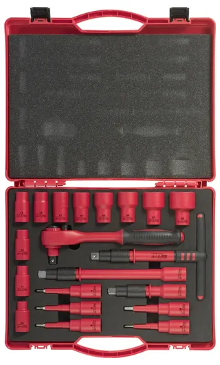 TOOLCRAFT 23003-20 Steckschlüssel metrisch TO-9624936 de Toolcraft – image du produit 2 sur 2