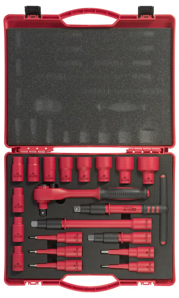 TOOLCRAFT 23003-20 Steckschlüssel metrisch TO-9624936 de Toolcraft – image du produit 2 sur 2