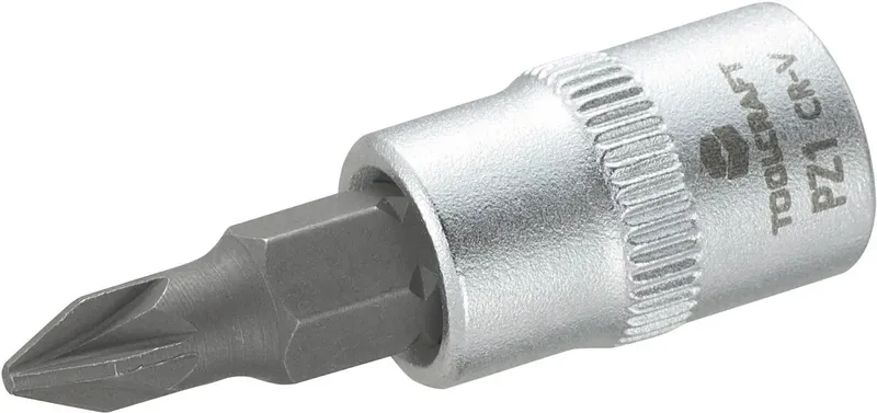 TOOLCRAFT 816056 Kruiskop Pozidriv Dopsleutel-bitinzet PZ 1 1/4 (6,3 mm) von Toolcraft – Produktbild