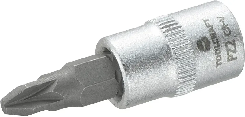 TOOLCRAFT 816057 Kruiskop Pozidriv Dopsleutel-bitinzet PZ 2 1/4 (6,3 mm) de Toolcraft – image du produit