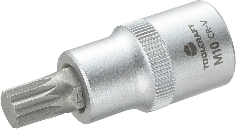TOOLCRAFT 816088 Veeltand (XZN) Dopsleutel-bitinzet 10 mm 1/2 (12,5 mm) de Toolcraft – image du produit