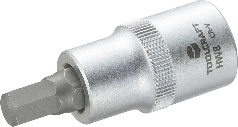 TOOLCRAFT 816158 Inbus Dopsleutel-bitinzet 8 mm 1/2 (12.5 mm) by Toolcraft, Kleurloos – product image