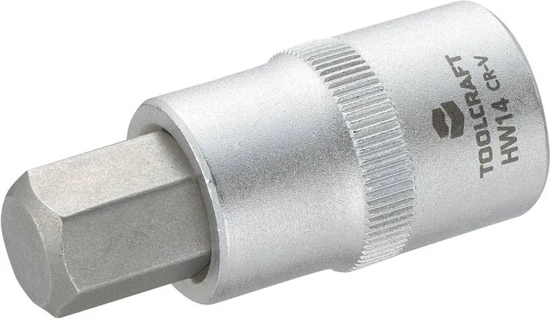 TOOLCRAFT 816161 Inbus Dopsleutel-bitinzet 14 mm 1/2 (12.5 mm) by Toolcraft, Kleurloos – product image