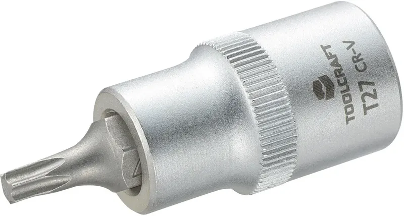 TOOLCRAFT 816164 Innen-Sechsrund (TX) Steckschlüssel-Bit-Einsatz T 27 1/2 (12.5 mm) by Toolcraft – product image