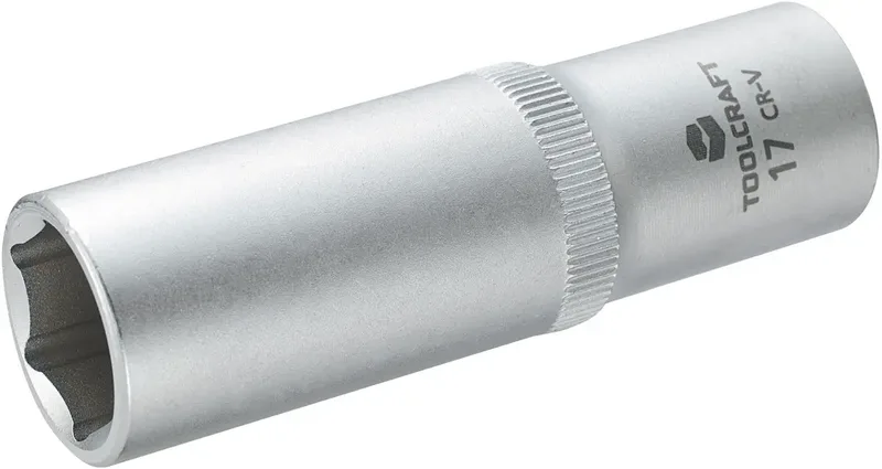 TOOLCRAFT 816182 Außen-Sechskant Steckschlüsseleinsatz 17 mm 1/2 (12.5 mm) by Toolcraft – product image