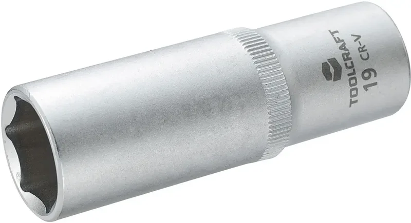 TOOLCRAFT 816184 Außen-Sechskant Steckschlüsseleinsatz 19 mm 1/2 (12.5 mm) by Toolcraft – product image