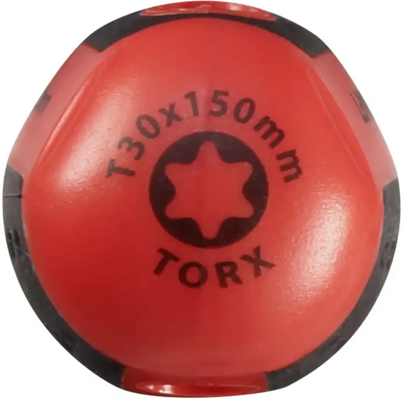 pour latelier Tournevis Torx Taille (tournevis) T 30 Longueur de la lame: 150 mm DIN ISO 8764 1 pc(s) de Toolcraft – image du produit 2 sur 2