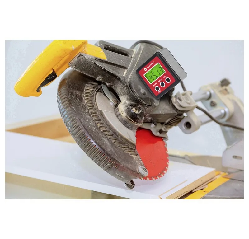 Wasserwaage TOOLCRAFT TO-4988565 Digitale Wasserwaage mit Magnet 60 mm 360 ° 0.1, (TO-4988565) van Toolcraft – productafbeelding 4 van 4