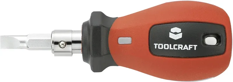 Werkplaats 8-in-1 schroevendraaier met universeel keerbaar bit by Toolcraft – product image 3 of 3