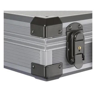 Werkzeugkoffer TOOLCRAFT TO-10308357 Werkzeug-Pilotenkoffer unbestückt 1 Stück (L x von Toolcraft, Grau – Produktbild 4 von 5