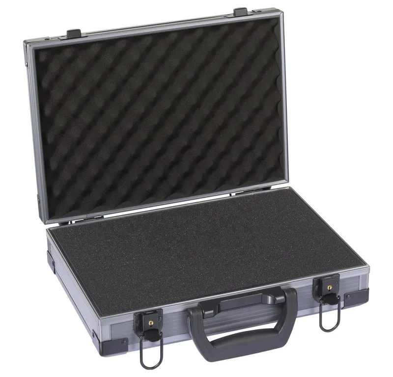 Werkzeugkoffer TOOLCRAFT TO-10308357 Werkzeug-Pilotenkoffer unbestückt 1 Stück (L x von Toolcraft, Grau – Produktbild 5 von 5