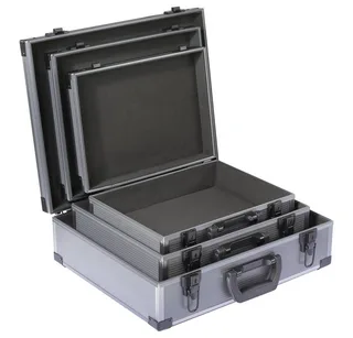 Werkzeugkoffer Universal Werkzeug-Pilotenkoffer unbestückt 3teilig (L x B x H) 44.5 x by Toolcraft – product image 2 of 5