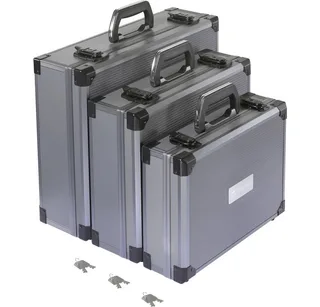 Werkzeugkoffer Universal Werkzeug-Pilotenkoffer unbestückt 3teilig (L x B x H) 44.5 x by Toolcraft – product image 1 of 5