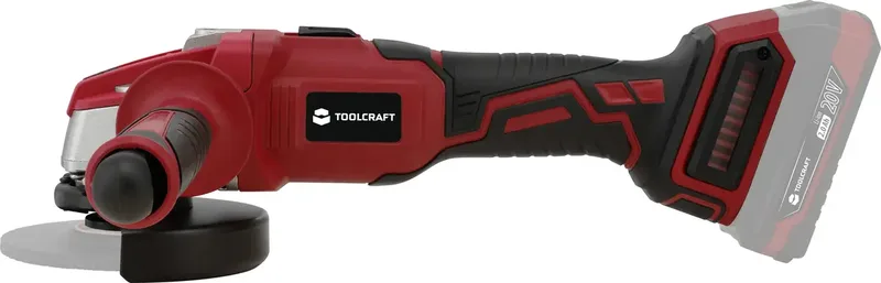 WSS-100 / TAWB-200 TO-6544041 Akku-Winkelschleifer ohne Akku 20 V von Toolcraft – Produktbild 4 von 4