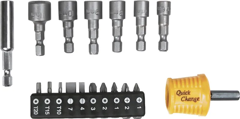 bitset 18dlg 1/4' aansluiting de Topex – image du produit