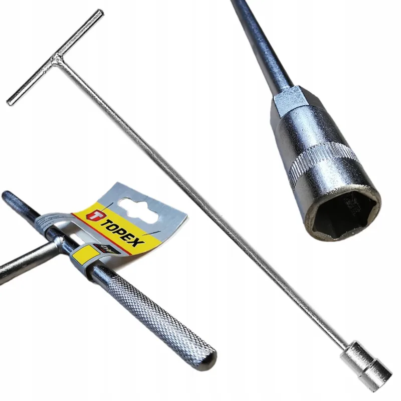 Dopsleutel 10 mm x 400 mm CrV de Topex – image du produit