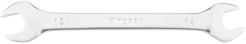 Dubbelzijdige Steeksleutel - 14 x 15 mm - Chromo-Vanadiumstaal by Topex – product image