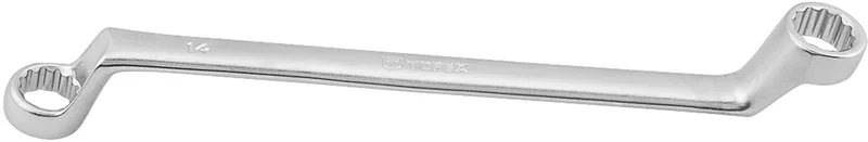 Gebogen Ringsleutel - 14 x 15 mm - Chroom-Vanadiumstaal van Topex – productafbeelding