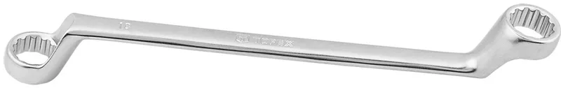 Gebogen Ringsleutel - 16 x 17 mm - Chroom-vanadiumstaal by Topex – product image