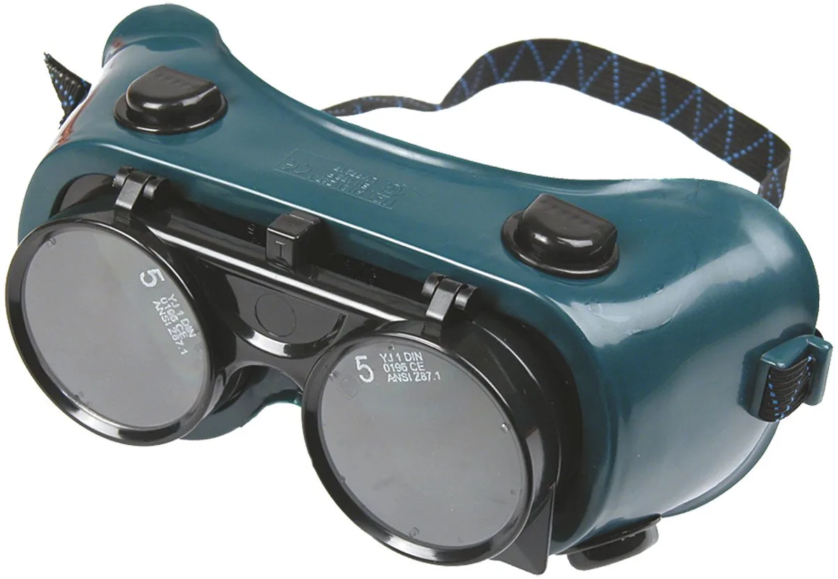 Goggle Spawlaniczne - Verstelbare Opaska - CE-Markering - Veiligheidsbril by Topex, Green – product image