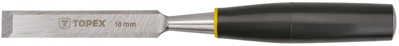 Houtbeitel - 18 mm - Ergonomische Kunststof Handgreep van Topex – productafbeelding