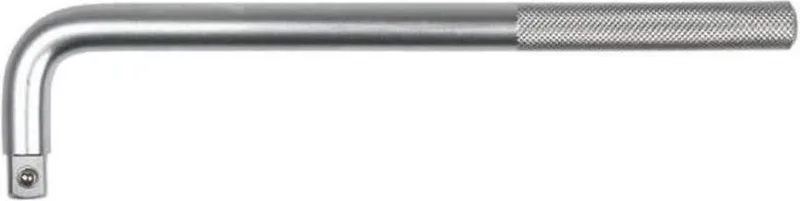 L-vormige Dopsleutel - 1/2" - Staal - 250 mm van Topex, Zilver – productafbeelding