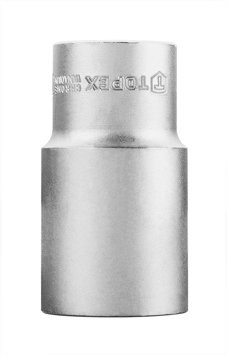 Lang Zeskant Dopsleuteldop - 1/2", 32 mm - Chroom-Vanadium Staal van Topex – productafbeelding