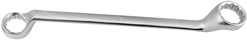 Omgebogen Ringsleutel - 30 x 32 mm - Chroom-Vanadiumstaal by Topex – product image