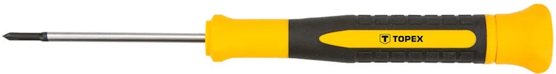 Precieze Schroevendraaier - Grot 50 mm - Magnetische PH00 Punt - Ergonomische Handgreep de Topex, Bleu – image du produit