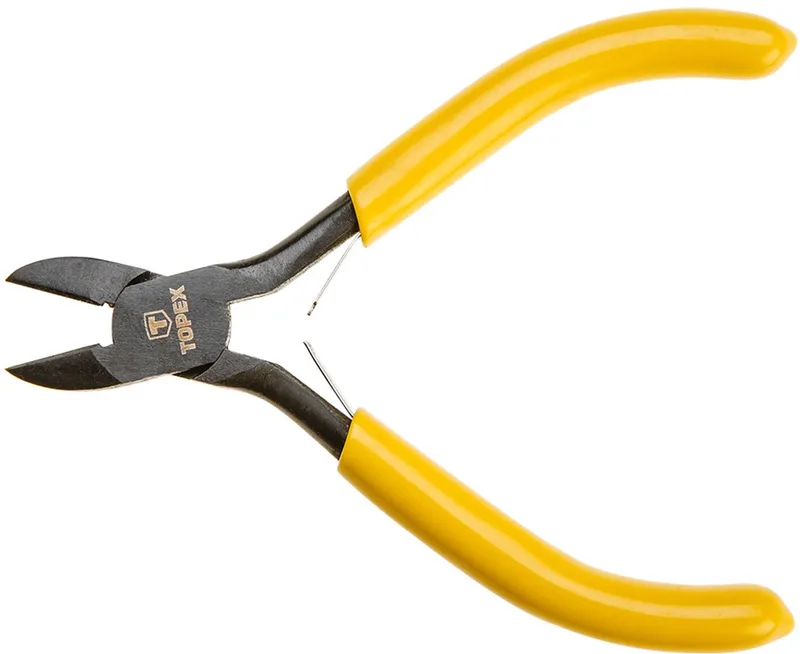 Precieze Zijkniptang - 113 mm - Ergonomische Handgreep by Topex, Blue – product image