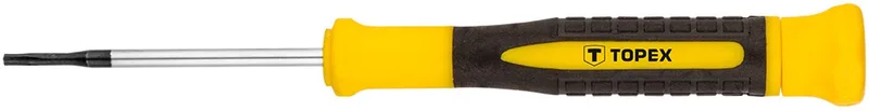 Precisie Schroevendraaier - Torx T8 - 50 mm - Magnetische Punt by Topex, Black – product image