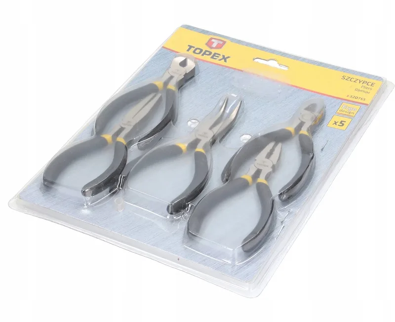 Precisie Tangen Set - 5 Delig van Topex – productafbeelding