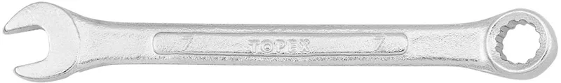 Ringsleutel - 7 x 100 mm - Duurzaam - Hoogwaardige Staal von Topex – Produktbild