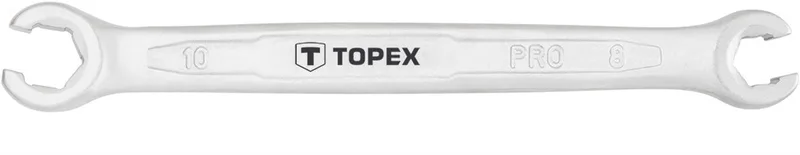 Ringsteeksleutel - 8 x 10 mm - Chroom-Vanadiumstaal by Topex – product image