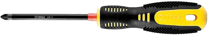 Schroevendraaier Pozidrive PZ2 x 210 mm van Topex, Blauw – productafbeelding