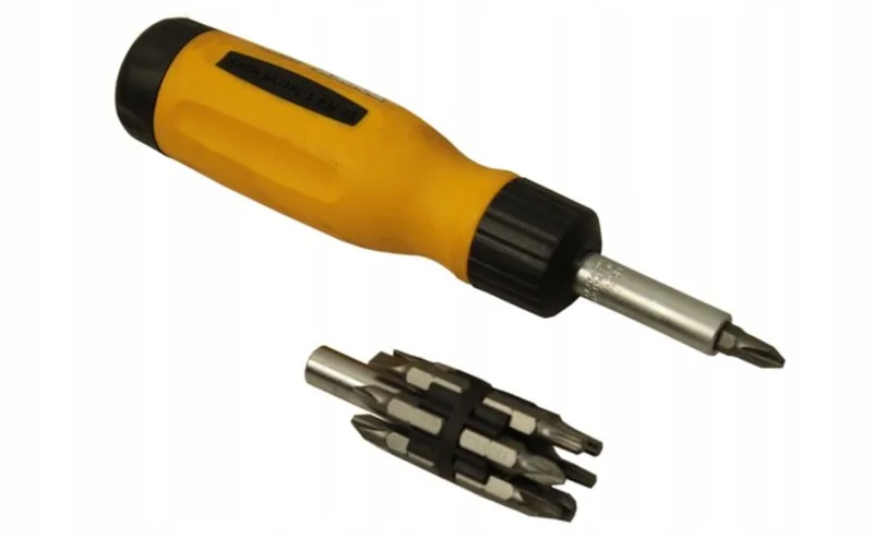 Schroevendraaierset met 13 Bits en Ratel - 14 Delig by Topex – product image