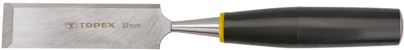 Serie - Houtbeitel - 32 mm - Ergonomische Kunststof Handgreep van Topex – productafbeelding