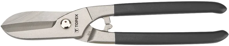 Serie - Plaatschaar - 250mm - Staal - Met Rubber Handgreep van Topex – productafbeelding
