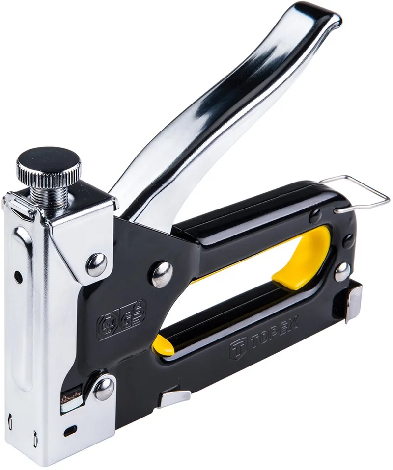 Tapijt Tacker - 4-14 mm - Metalen Behuizing - Zszywki Type J by Topex – product image