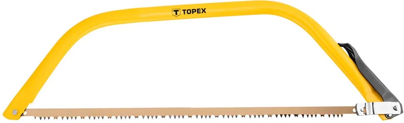 Topex 10A905 - Beugelzaag - 530 mm - Handbescherming - Voor nat en droog hout van Topex – productafbeelding