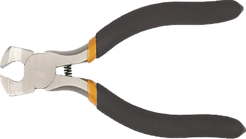 Topex 32D725 - Precieze Tang - 115 mm - Ergonomische Handgreep - Antislip von Topex, Gelb – Produktbild
