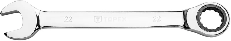 Topex 35D749 Serie - Ringsteeksleutel - 22 mm - 48 Tanden - Ratchet Mechanisme de Topex – image du produit