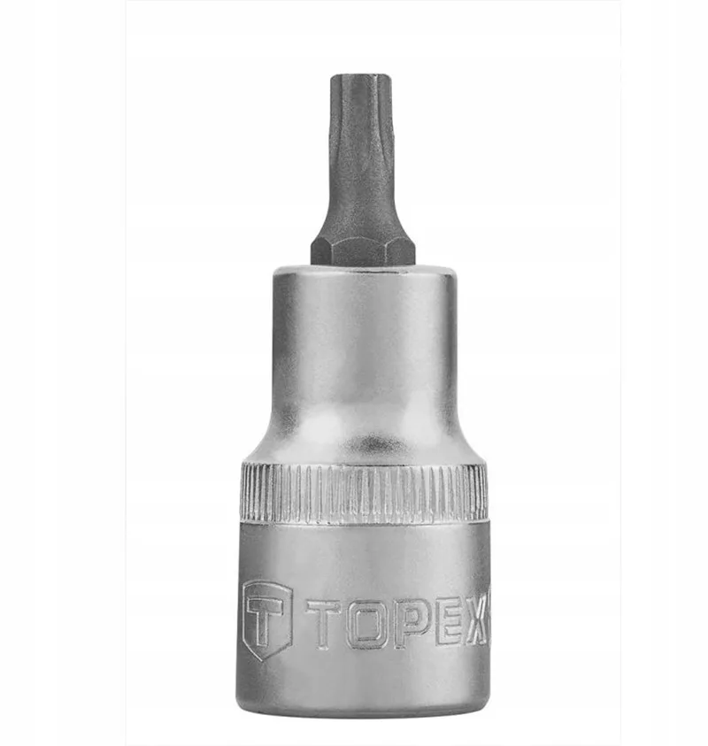Torx Dop 1/2" T45 x 60 mm - Duurzame Chroom-Vanadium Staal von Topex – Produktbild