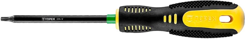 Torx Schroevendraaier - T15 - 100mm - Magnetische Tip by Topex, Blue – product image
