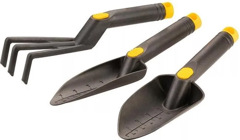 tuingereedschap-set cultivator, schep breed en smal (3-delig) - 15A411 von Topex – Produktbild