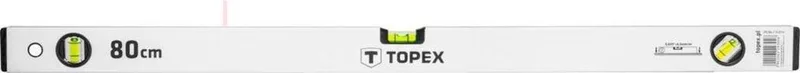 waterpas 080 cm type 300 3 libellen 29c303 van Topex, Neutraal – productafbeelding