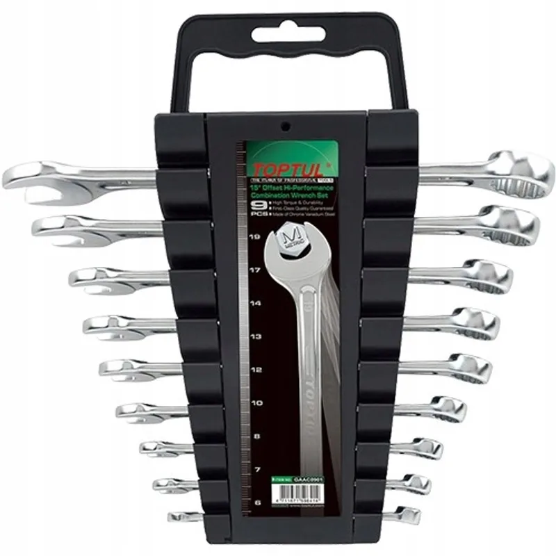 2x Toptul Ring-Steeksleutel Set 9 Stuks 6-19 mm by Toptul – product image
